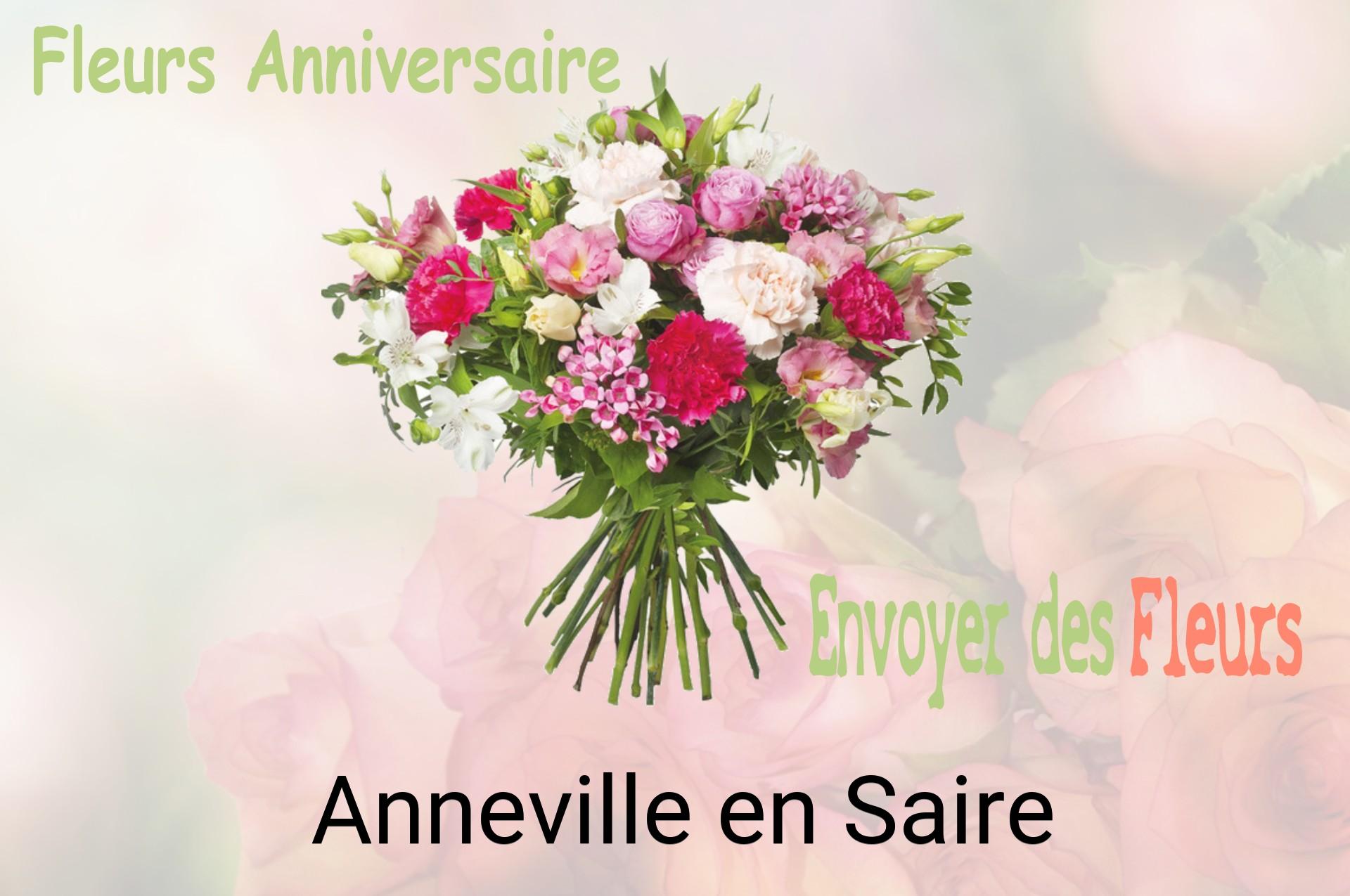 Bouquet de fleurs d’anniversaire livré à Anneville-en-Saire