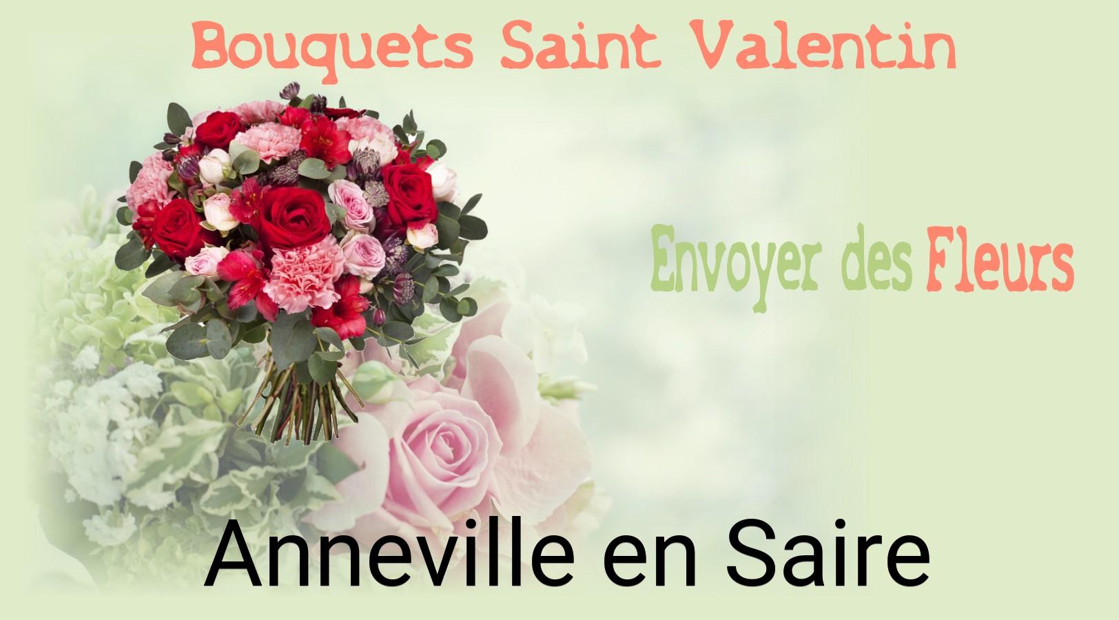 Roses de Saint-Valentin livrées à Anneville-en-Saire